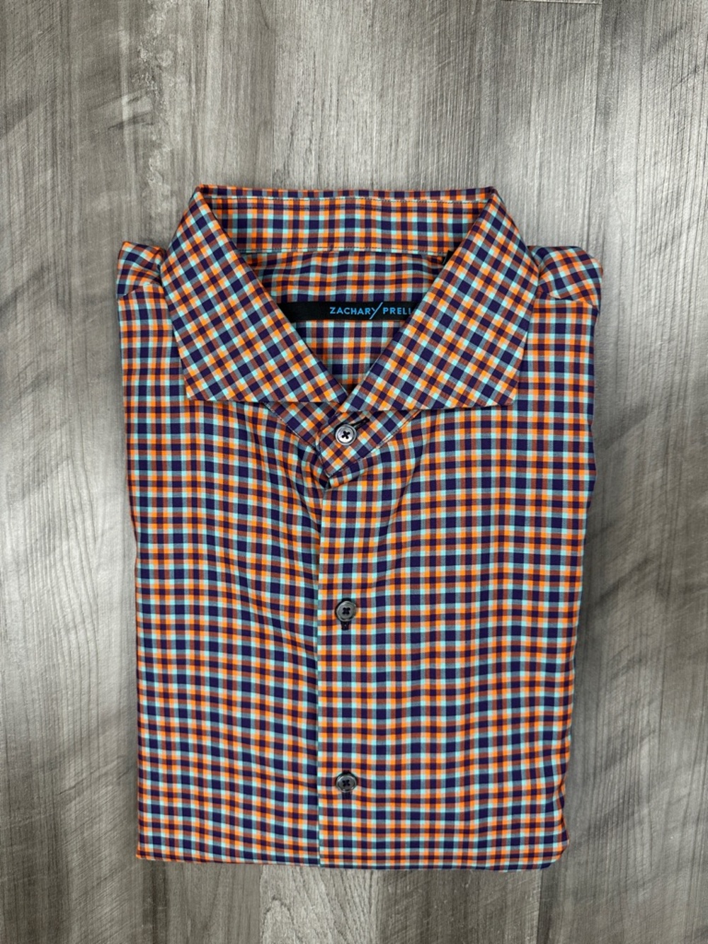 Zachary Prell Plaid Long Sleeve Button Down - 2XL
